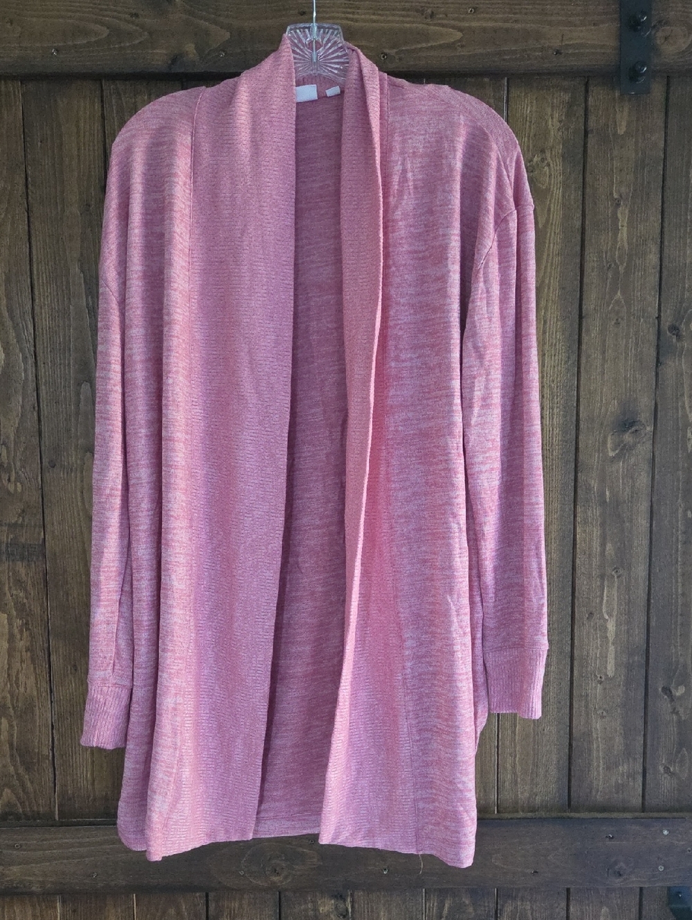 GAP Open-Front Rose Pink Cardigan